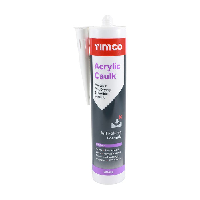 Acrylic Caulk (Size 300ml - 1 Each)