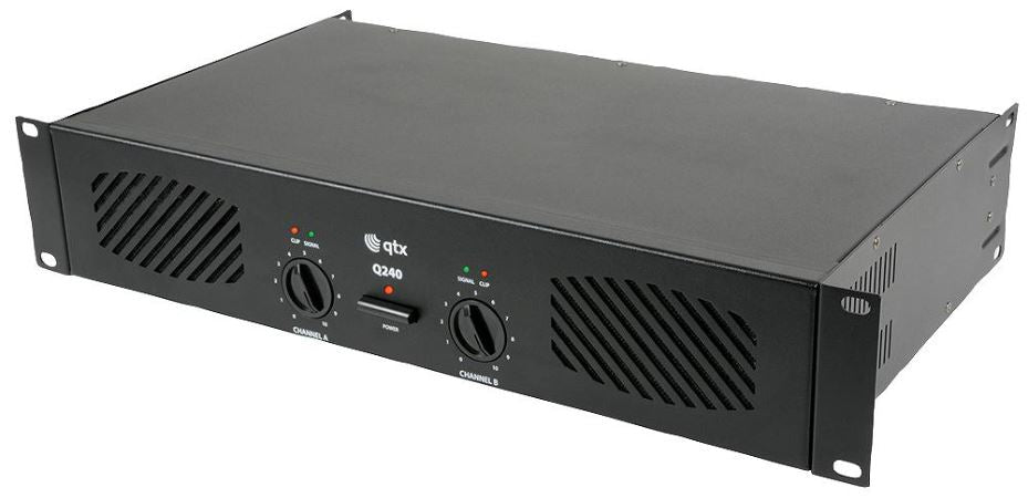 Stereo Power Amplifier, 2x 60W RMS - 2U