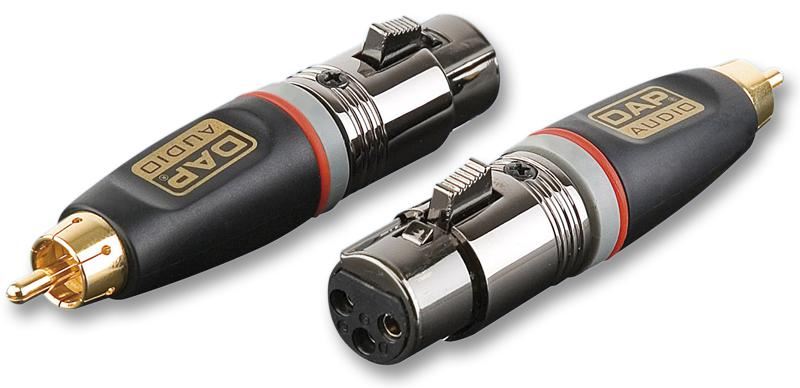 3 Pin XLR to Phono (RCA) Female Adaptor