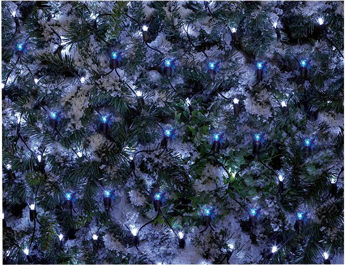 360 Blue & White LED Christmas Net Lights 3.5 x 1.2m