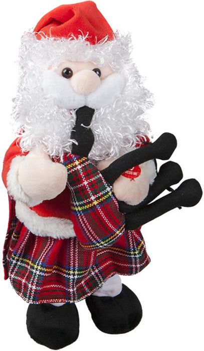 Auld Lang Syne' Musical Dancing Scottish Santa Claus