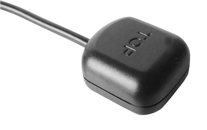 Active GPS Antenna, Ultra Small footprint, SMA Plug, 3m Lead