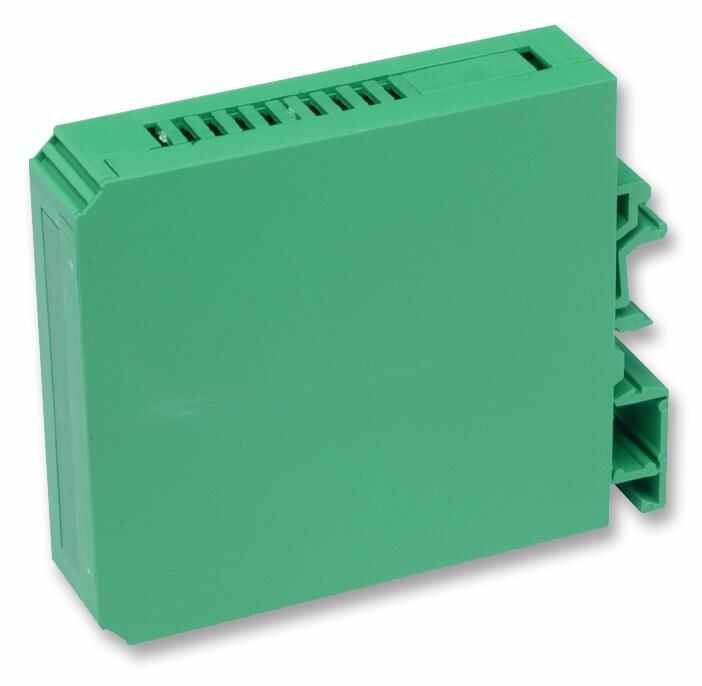 CAMDENBOSS IP20 Green Polycarbonate Vertical DIN Rail Enclosure 101.75x82x22.5mm