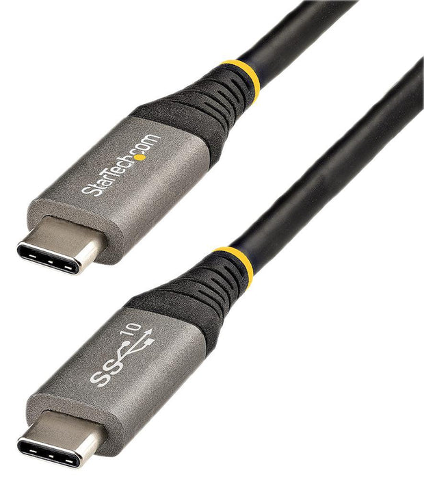 USB-C Plug to USB-C Plug USB 3.2 Gen 2 Lead, 1m Black