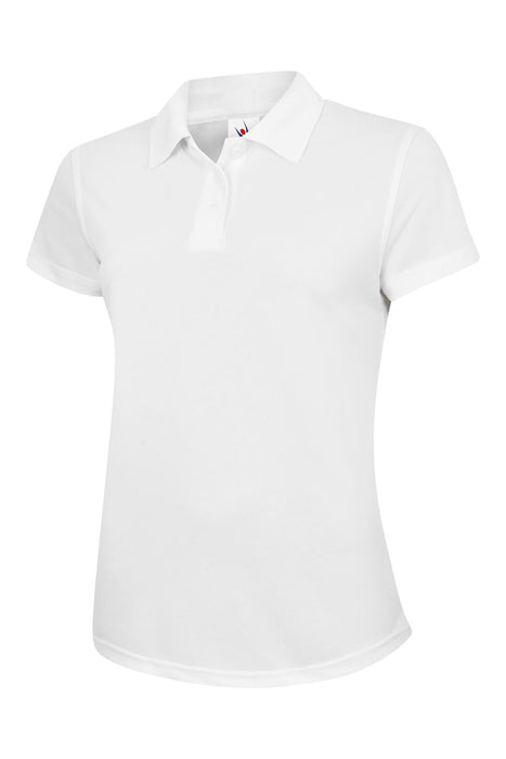 Women's/Ladies Ladies Super Cool Workwear Poloshirt - 100% Polyester Pique Breathable Fabric with Wickin