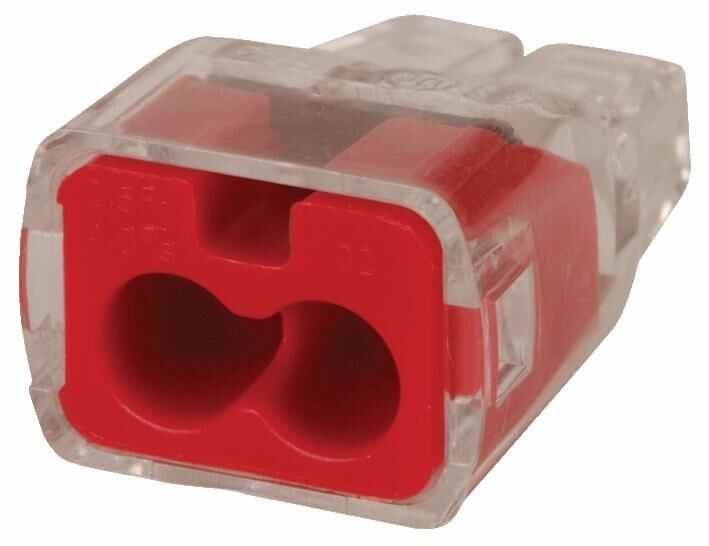 IDEAL - In-Sure™ Push-in 2-Port Wire Connectors, Red