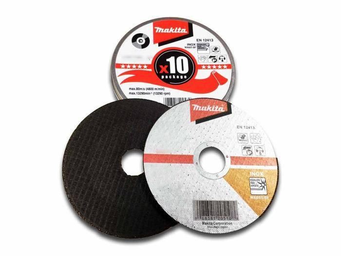 115mm (4.5'') Stainless Steel Cutting Discs in Tin - Pack of 10 - D-18764