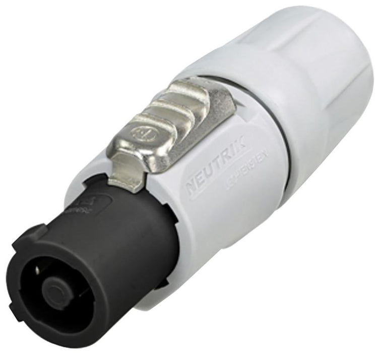 PowerCon Locking Socket, Power Out, Grey, 3 Pole, 20A, 250V AC