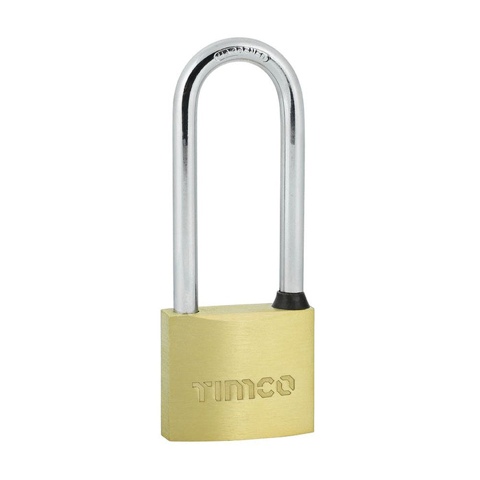 Long Shackle Brass Padlock