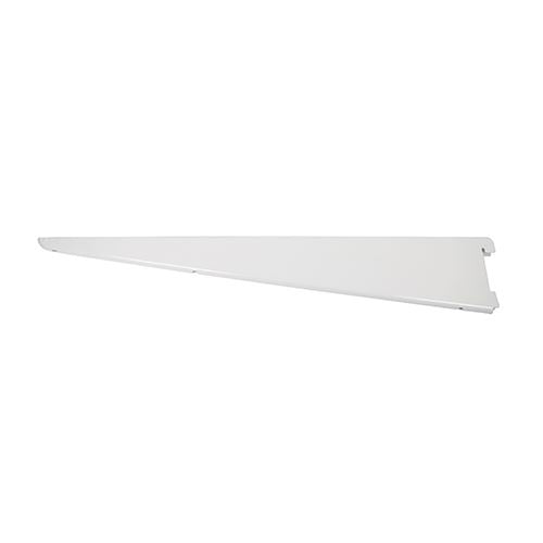 Twin Slot Shelf Bracket White