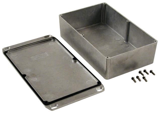 IP65 Die Cast Aluminium Instrument Enclosure with Flanged Lid