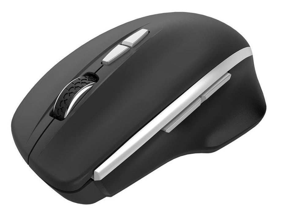Wireless Optical Mouse with Blue LED, Black