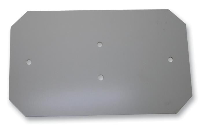 Melamine Mounting Plate for Polycarbonate or Polystyrene Enclosure - 150x90mm