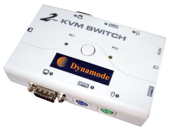 2 Port Compact KVM Switch