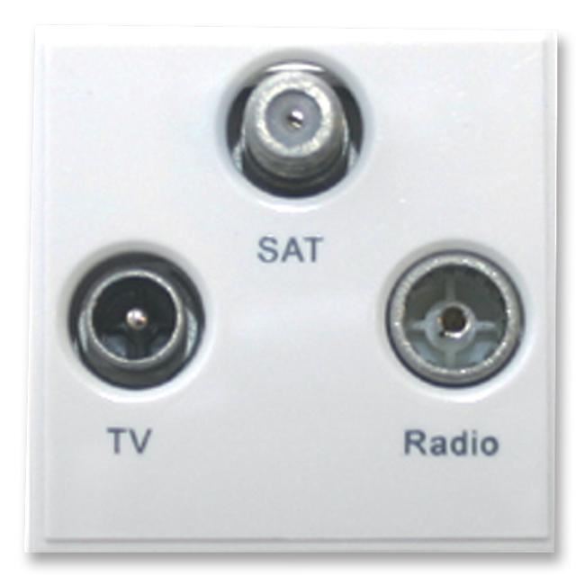 Triplexed TV/FM DAB/SAT Euro Module