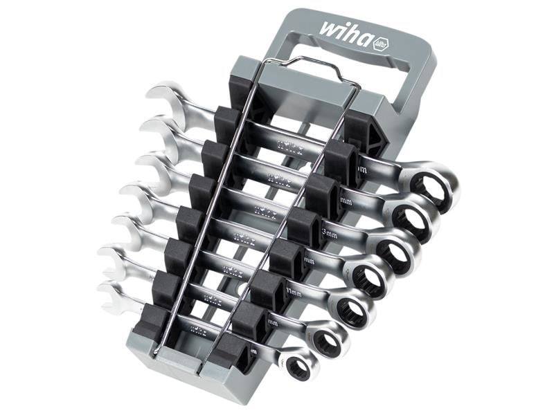 Ring Ratchet Spanner Set, 8 Piece