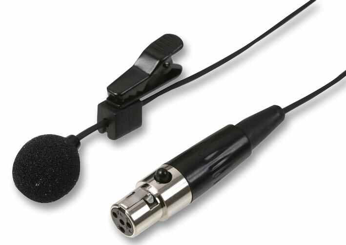 Lavalier Microphone with 4 Pin Mini XLR Socket