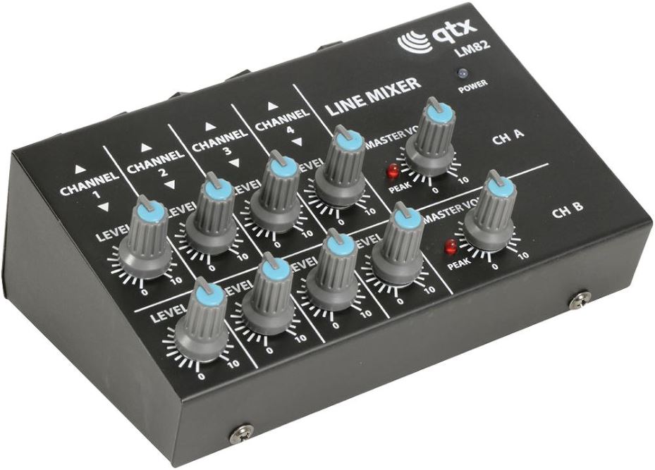 4CH Stereo Compact Line Mixer