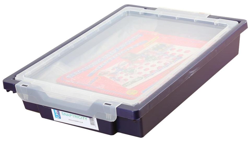 Snaptricity Kit in Gratnells Tray