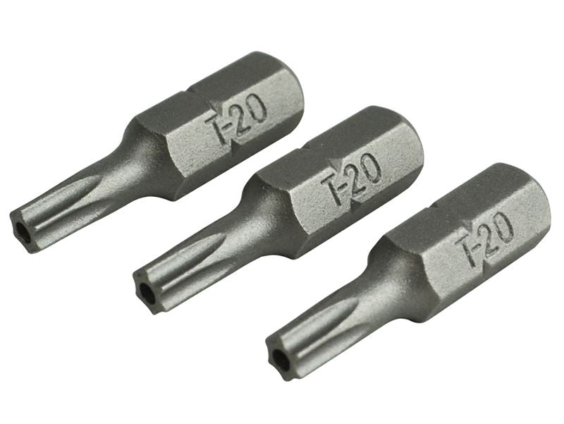 Security S2 Grade Steel Screwdriver Bits