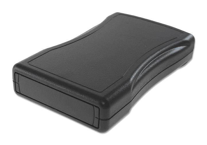 IP54 Black ABS Handheld Enclosure - 139.5x82.5x26mm