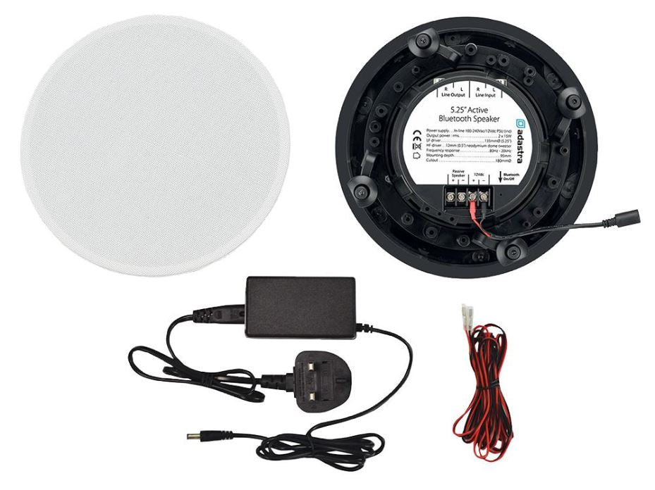5.25" 15W BT Ceiling Speakers Set