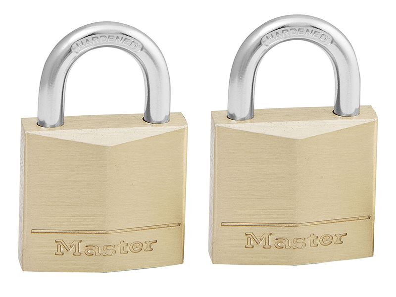 Solid Brass Padlocks Double Lever