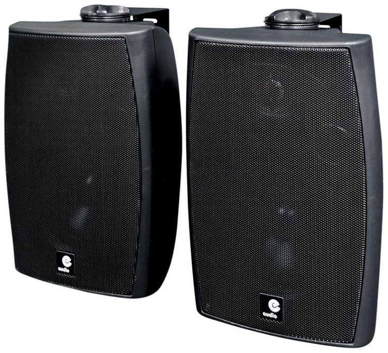 60W Active Speakers 8R with BT/AUX & Bracket, Black (pair)