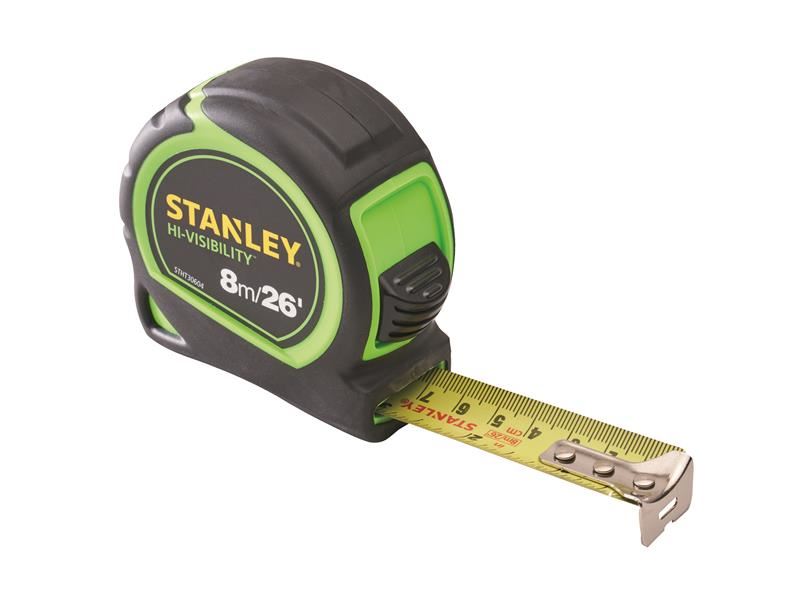 Hi-Vis Tylon Tape Measure 8m (26ft)