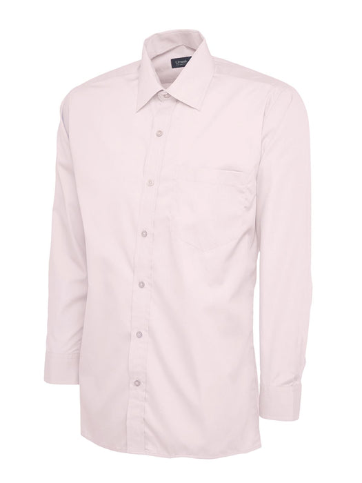 Men's Mens Poplin Full Sleeve Shirt - Long Sleeve