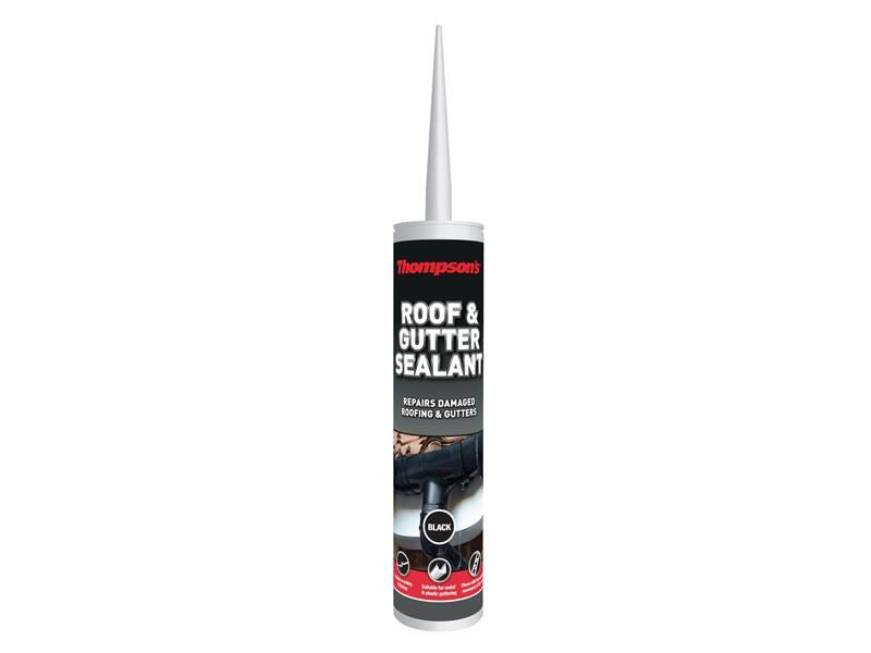 Thompson's Roof & Gutter Sealant Black 310ml