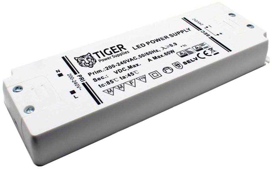 12V, 5A, 60W, Constant Voltage LED Driver