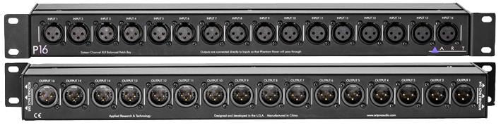 Balanced XLR Patchbay, 16 Channel