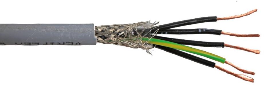 5 Core CY Control Cable, LSZH, 0.75mm, 50m