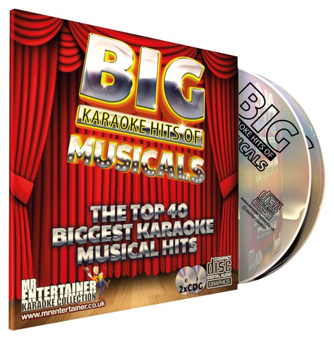 40 Track Karaoke CDG - The Best of Musicals