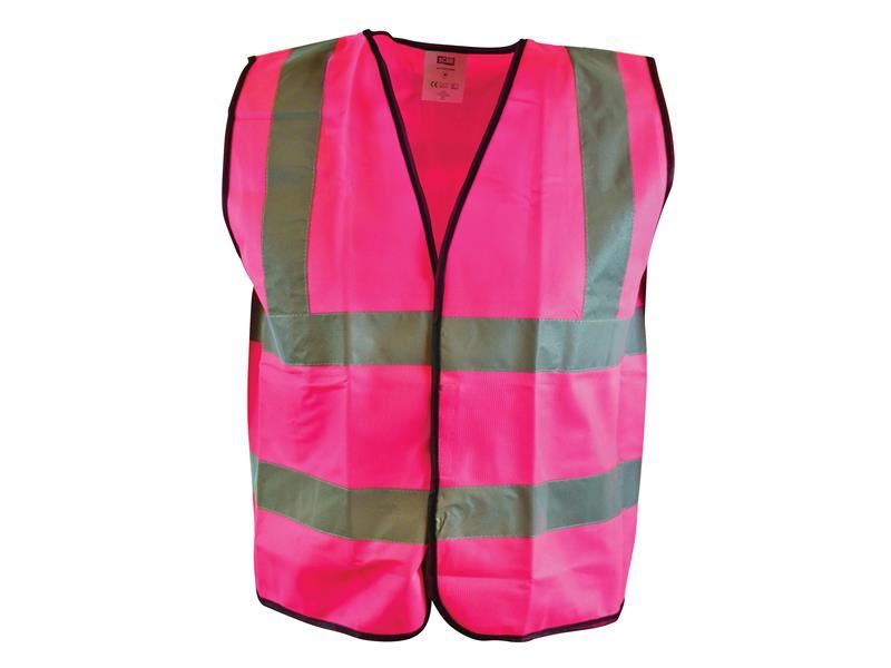 Hi-Vis Pink Waistcoat