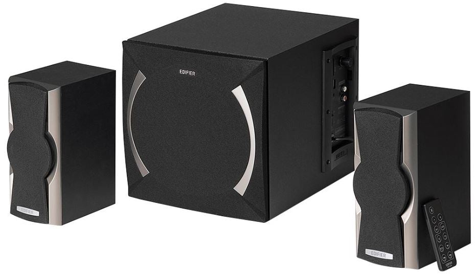 XM6BT 2.1 SD/USB/Bluetooth Multimedia Speaker System, 48W Black