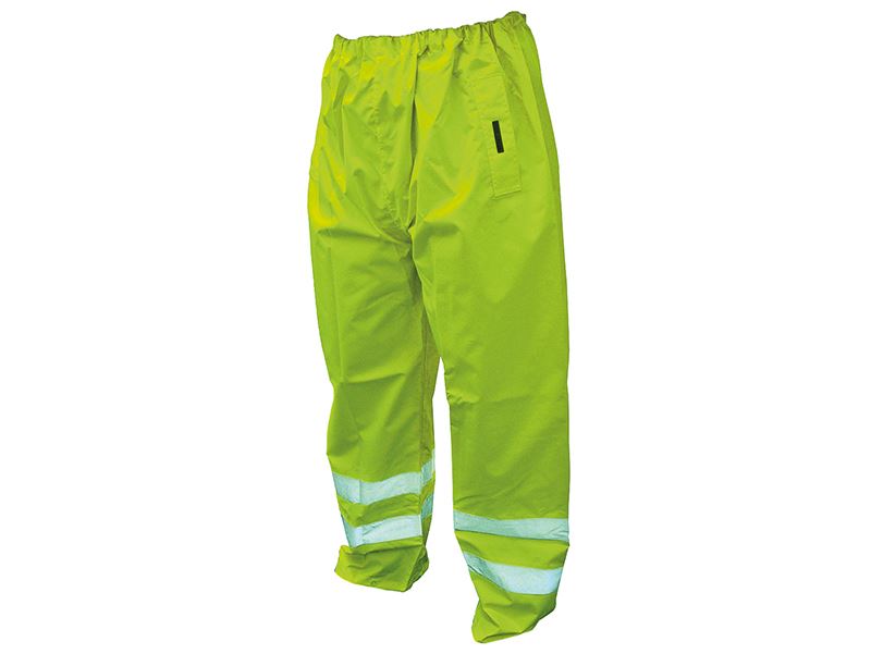 Hi-Vis Yellow Motorway Trousers