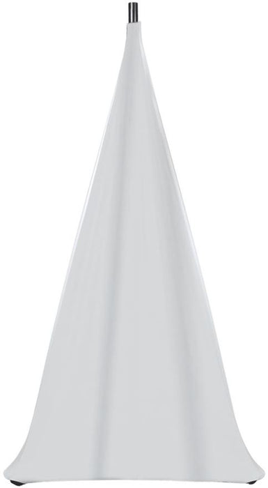 Single Sided Scrim for Speaker or Lighting Stands - White