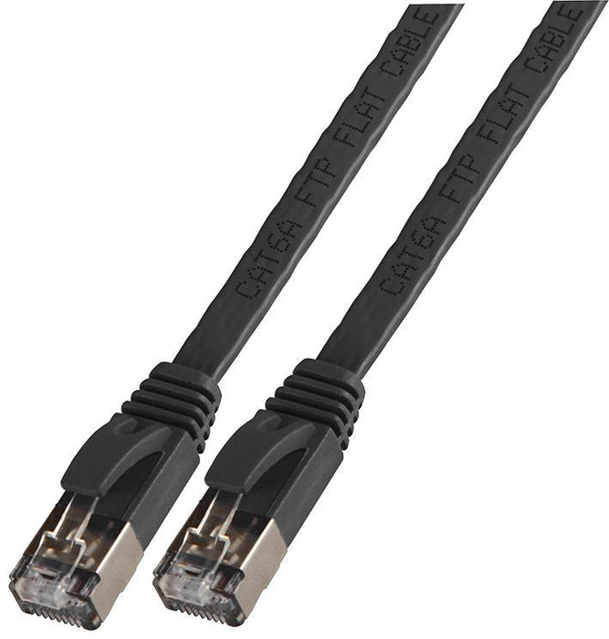 Flat Cat6a STP Ethernet Patch Lead