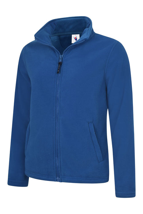 Women's/Ladies Ladies Classic Full Zip Fleece Jacket - Half Moon Yoke