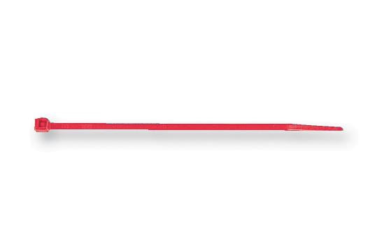 Standard T Nylon Cable Ties Red 3.5mm x 150mm 100 Pack