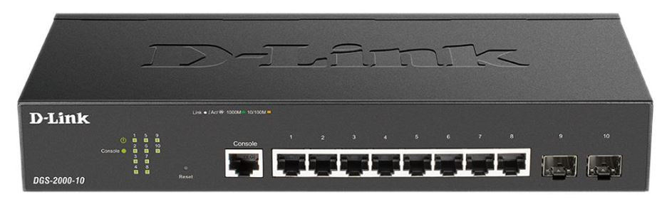 8 Port Gigabit Smart Managed Switch with 2 SFP Slots