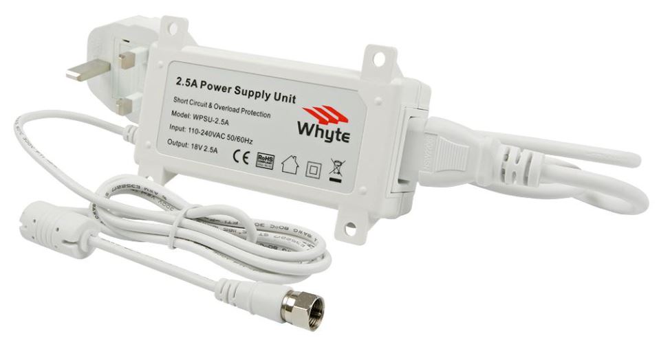 2.5A PSU for Whyte Satellite Equipment