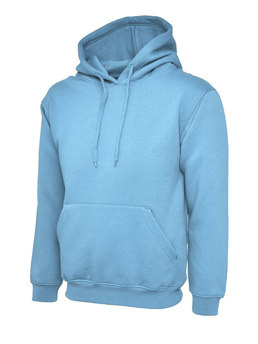 Women's/Ladies Ladies Deluxe Hooded Sweatshirt/Jumper - 50% Polyester 50% Cotton