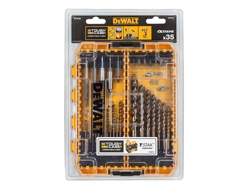 Dewalt - DT70756 Mixed Drill & Bit Set, 35 Piece