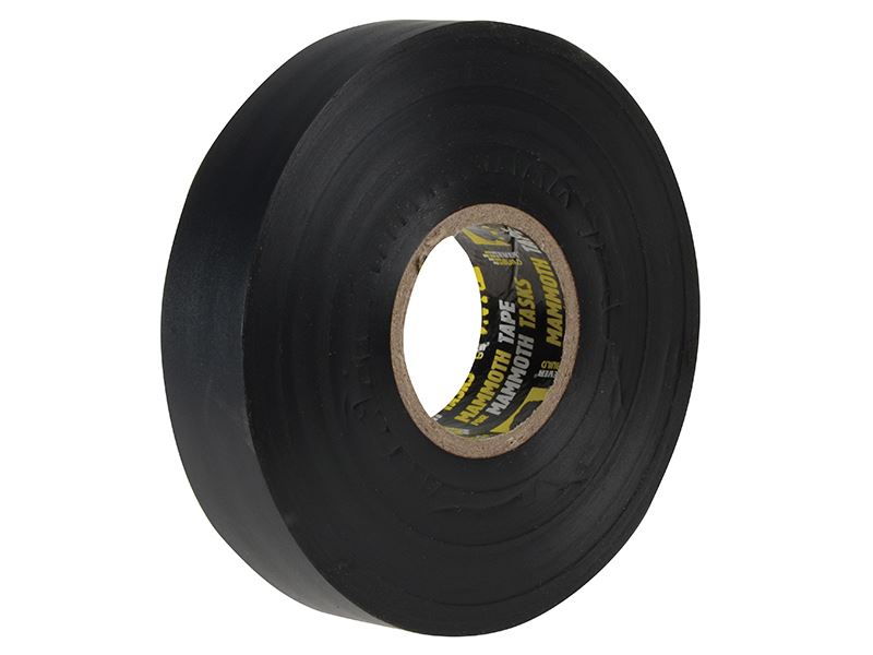 Electrical Insulation Tape Black 19mm x 33m