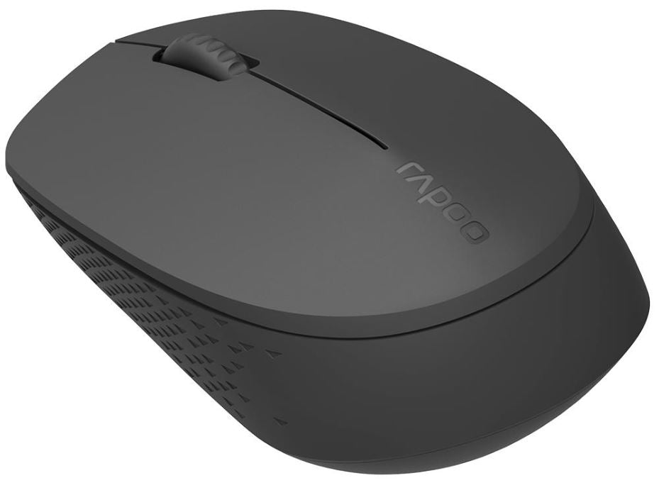 M100 Silent Bluetooth & 2.4GHz Multi-Mode Wireless Optical Mouse, Dark Grey
