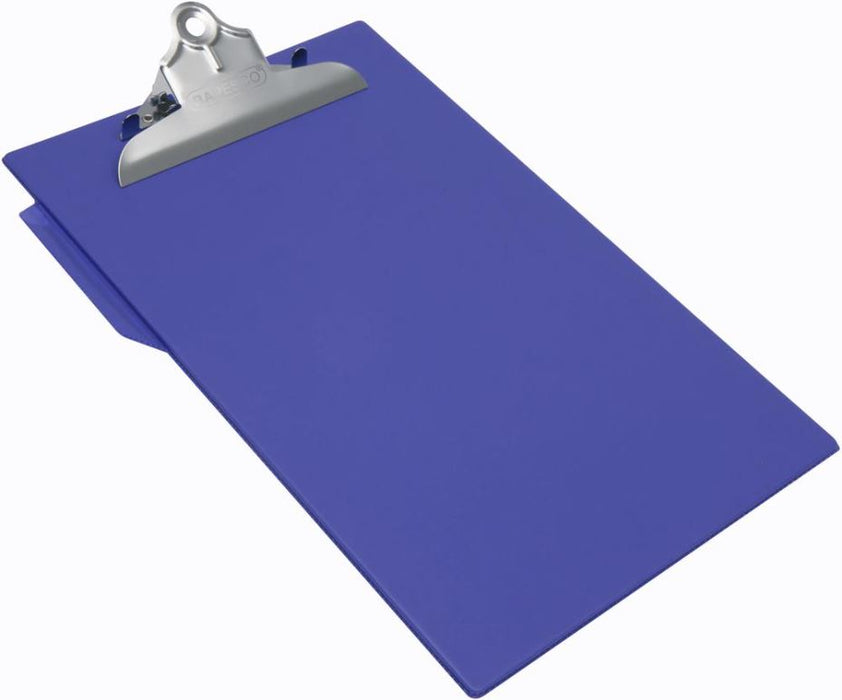 A4/ Foolscap PVC Clipboard - Blue