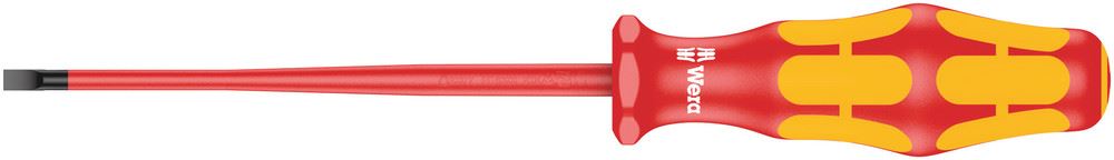 160 iS VDE Insulated screwdriver with reduced blade diameter for slotted screws, 0.6 x 3.5 x 100 mm - 05006440001